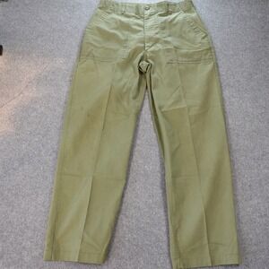 Vintage US Military OG-507 Fatigue Pants Olive Drab Baker Trousers 32x30 Talon